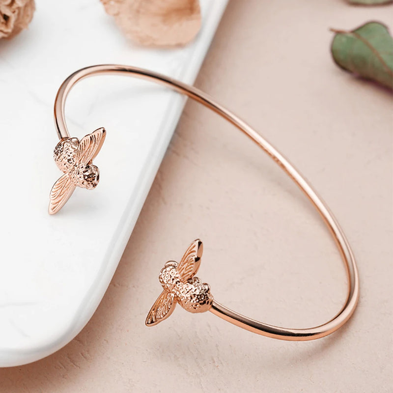 Relógio Feminino Rose Gold London à prova d’água